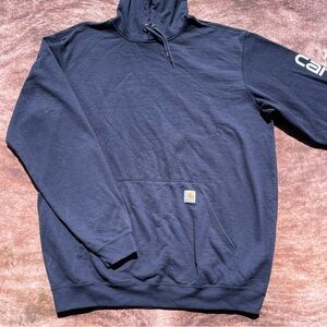 Men’s Carhartt Hoodie Sweatshirt XL Tall Loose Fit